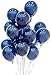 PartyMate Balloons Latex Balloons 076497 Satin Navy Blue, 12",