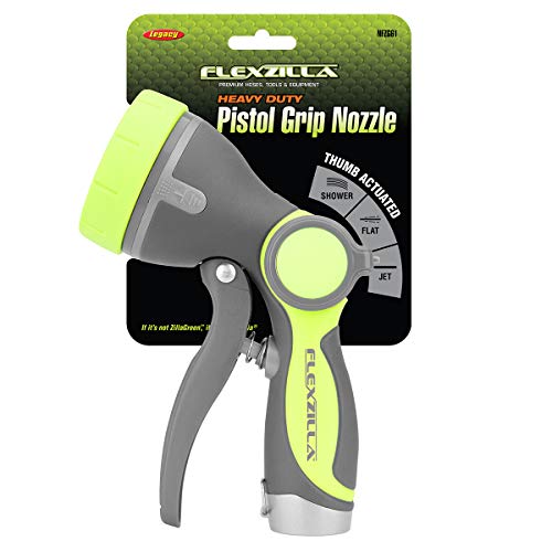 Flexzilla Heavy Duty Pistol Grip Garden Hose Nozzle Sprayer with Comfortable Grip & Durable Construction - image 2