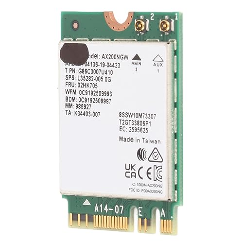 Scheda WiFi 6 WiFi 802.11 AX Dual Band M.2 NGFF AX200NGW per Laptop wireless