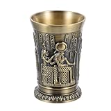 Souvenirs égyptiens – matériaux de en alliage de zinc, réutilisables, incassables, sûrs et faciles à utiliser, décoration pour gobelet