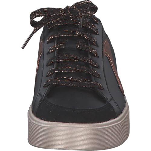 Skechers Hiland Quite ChicSneaker pour Femme, Noir, 39 EU