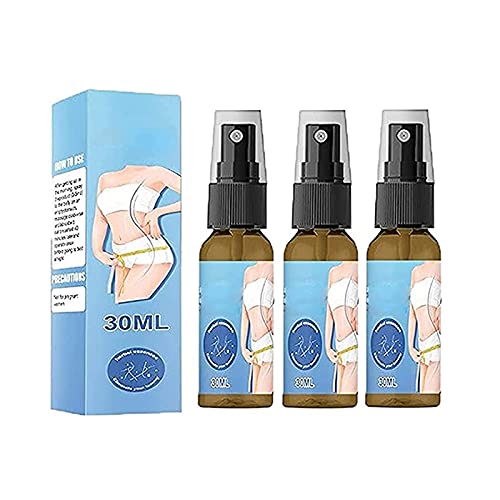 30ML Fit Plus Skin Tightening Spray, Anti Cellulite Spray, Slimming Spray Fat Loss Spray, Effective Removal Fat Burner Weight Loss for Thighs, Legs, Abdomen, Arms and Buttocks