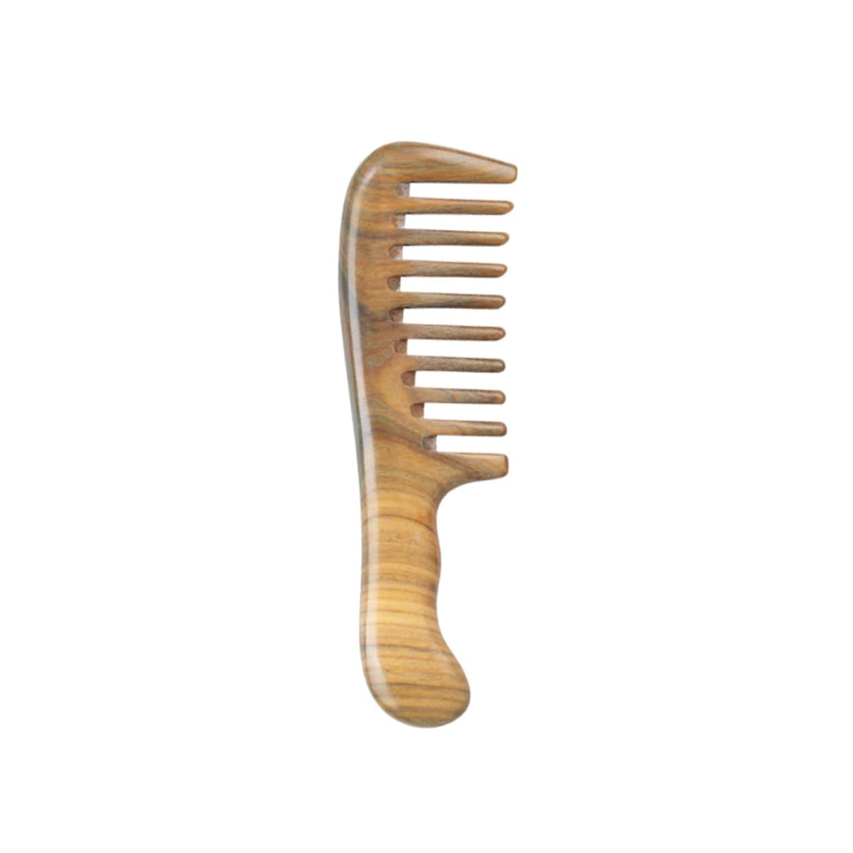 Didiseaon 2 Peines Sin Empalme Peines De Anchos De Madera Natural s Decorativos Para Cortar El Cabello De Masaje Dentado De Madera De Sándalo Para Novia