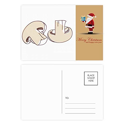 Cartes postales champignon Noël pour sublimer vos messages et décorations de table
