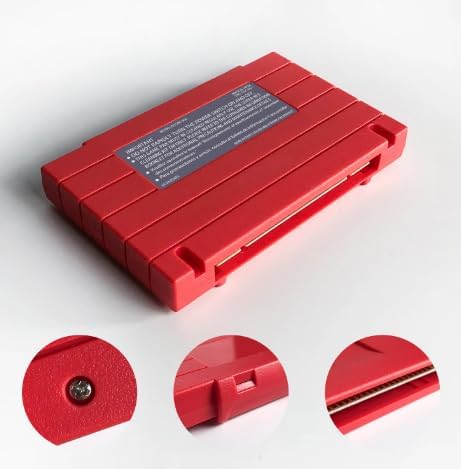 Miniatura 3 de Cartucho de juego retro 900 en 1 SNES - 16 bits (rojo)- 4 Gb