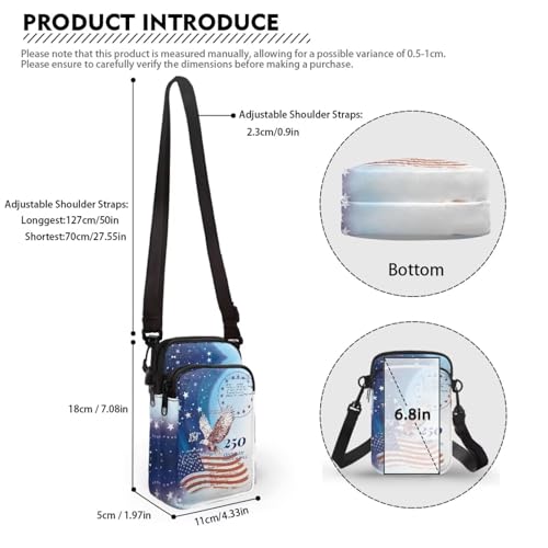 Image of Xpyiqun Small Crossbody Bag Women Phone Purses Sling Shoulder Handbag Cross Body Pouch Wallet Bags