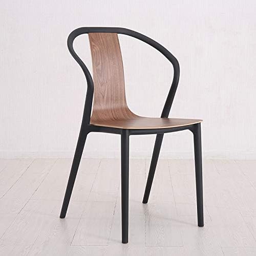 Miniatura 3 de Silla moderna de silla WM-300-Midcent-WL para café, de mediados de siglo, en nogal