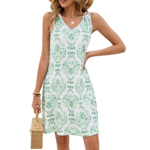Vestido de playa con flores para tardes de terraza y paseos