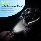 JIARUI SmartTag Katzenhalsband,Mini Tracker Ohne ABO für Katze (nur IOS), Reflektierendes GPS Katze Tracker Halsbänder, Tracking Standort von Haustieren, Arbeite mit Apple Find My (1 Pack)