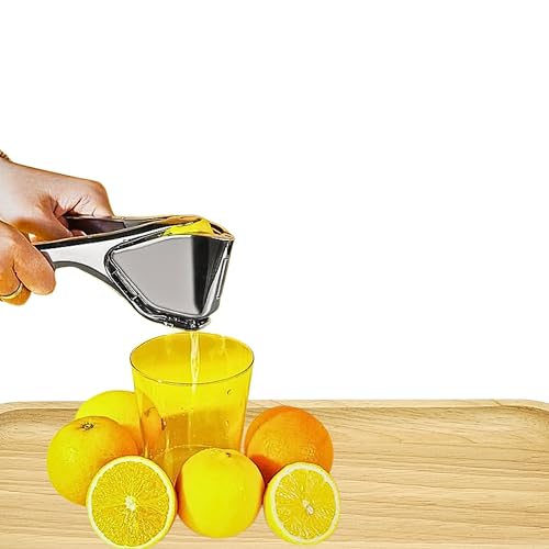 Stainless Steel Lemon Squeezer – Heavy Duty Citrus Juicer Press