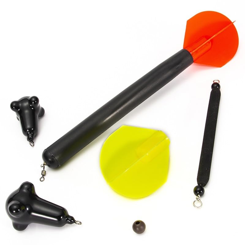 Set de 7 flotadores verticales para pesca de carpa miniatura 4