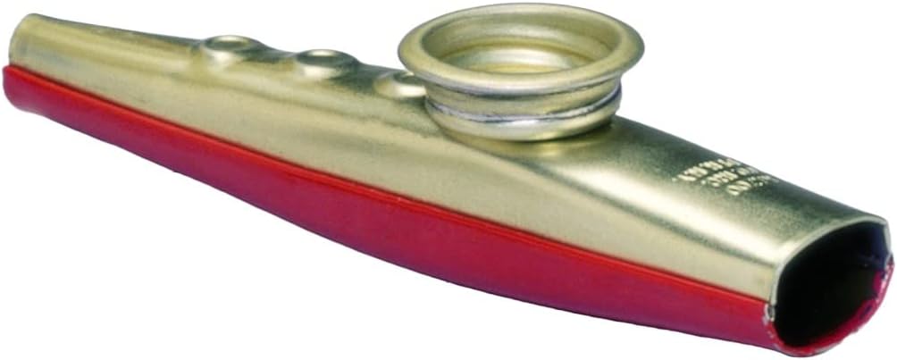 Lehman's America's Original Metal Kazoo Musical Instrument USA Made Red