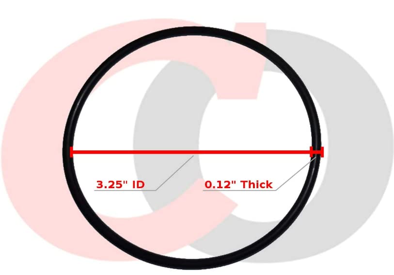 YoNana Generic Black O-Ring - GE KWGE25RG WS03x10038 for 2.5