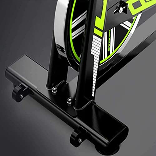 Image of Exercise Bike Stationary Indoor Cycling Bike Exercise Equipment for Home Workouts Cardio Training with Comfortable Seat Silent Belt Drive Adjustable Magnetic