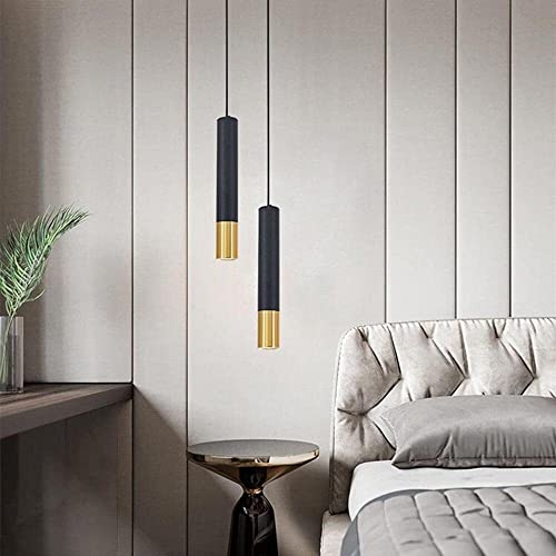 Lámpara moderna LED minimalista de aluminio anodizado con suspensión ajustable 5