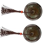 ABOOFAN 2 Tarros de Cerámica para Velas Artesanales, Envases Sellados Verdes, Recipientes para Almacenar Té y Cera, Suministros para Hacer Velas Diy, Ideales para Decoración y