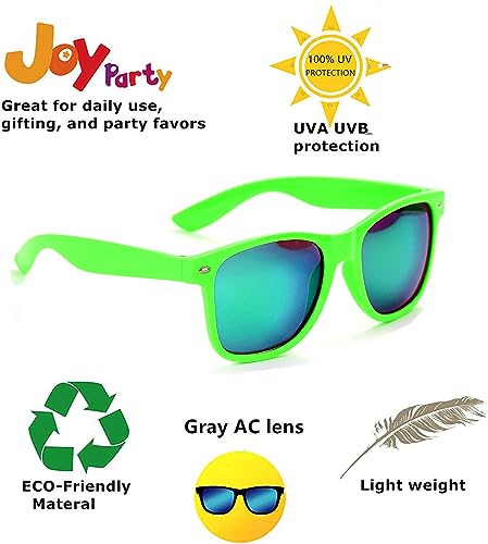 Image of Eyegla Sunglasses Bulk Party Sunglasses Pack 80s Shades Eyewear Set for Men Women 8 /10 /20 /30Pack