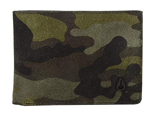 Nixon The Cape SE Bifold Wallet Black/Camo/Volt One Size