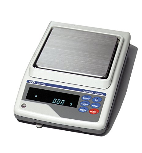 A&D Weighing GX-6000 Toploading Balance, 6100g x 0.1g Internal Calibration