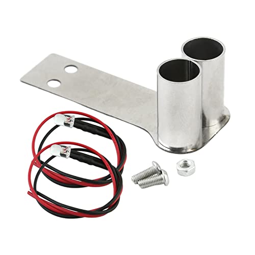 Accessoire voiture télécommandée tuyau échappement métal pour crawler 1/10
