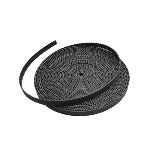 Correa de transmisión de 20 mm con acabado textil negro