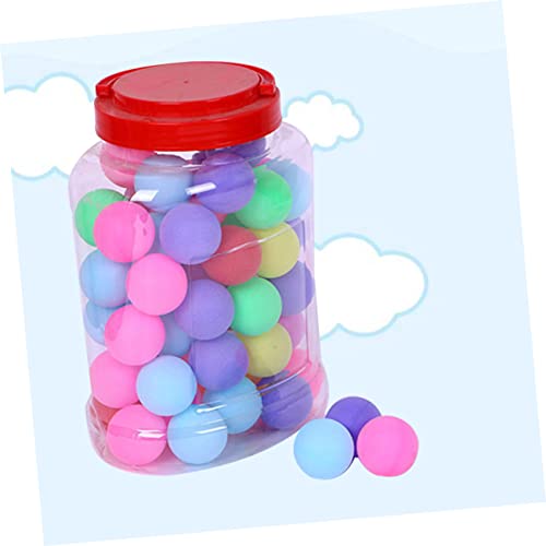CLISPEED 120 Pcs Pong Para Bolas Aleatórias De Treinamento De Cor Mm