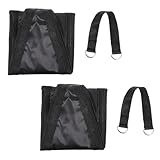 Cabilock Cinturón Abdominal Colgante para Barra de Dominadas Estándar Correas de Entrenamiento Muscular para Elevaciones de Piernas Entrenamiento Abdominales Gimnasio