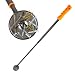 Telescoping Magnetic Pick Up Tool With 50 Lb. Pull Capacity, 40 Inch by Stalwart (Magnet to Pickup Nails, Screws, and Metal Scraps) (Orange)