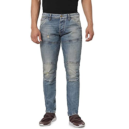 Image of JACK & JONES Men's Simon Anti Fit Low-Rise Jeans