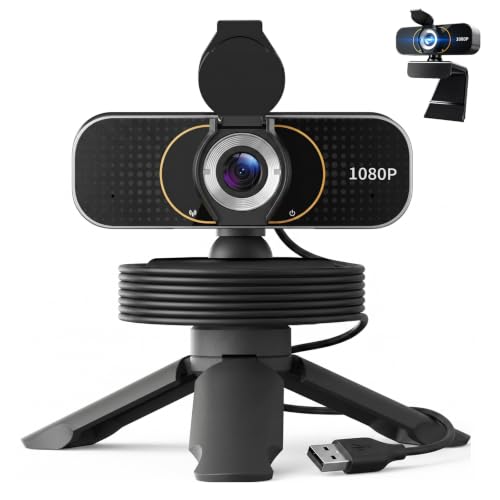 Image of the Webcam for PC that Just Works - Every Time All Platforms | Plug and Play No Driver Needed, Crystal Clear 1080p Full HD, Your Privacy Physically Protected, Mount It Anywhere in Seconds