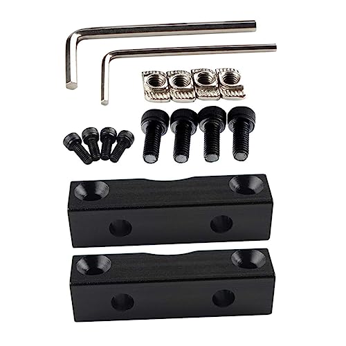 FUNOMOCYA 3D Printer z Axis Stepper Motor Mount Aluminum Bracket Fixed Seat Easy Install