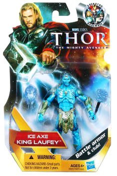 Thor: The Mighty Avenger Action Figure #14 Ice Axe King Laufey 3.75 Inch