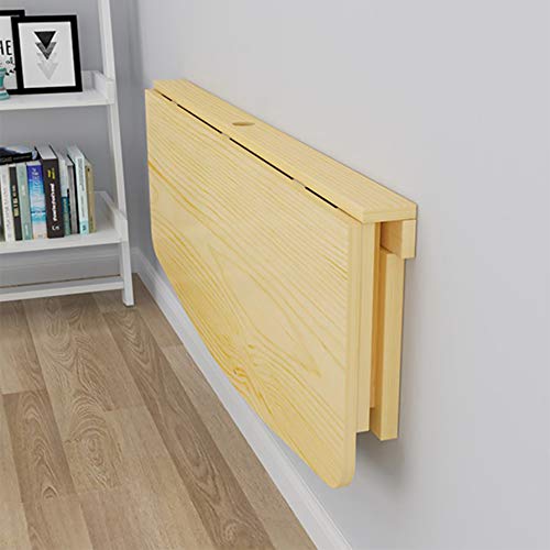 Table de bureau d'ordinateur murale pliante pour libérer l'espace au sol