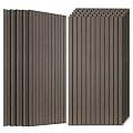 AUTORIFIC Acoustic Panels,10 Pack 47.2”x23.6” Soundproof Wall Panels,Walnut