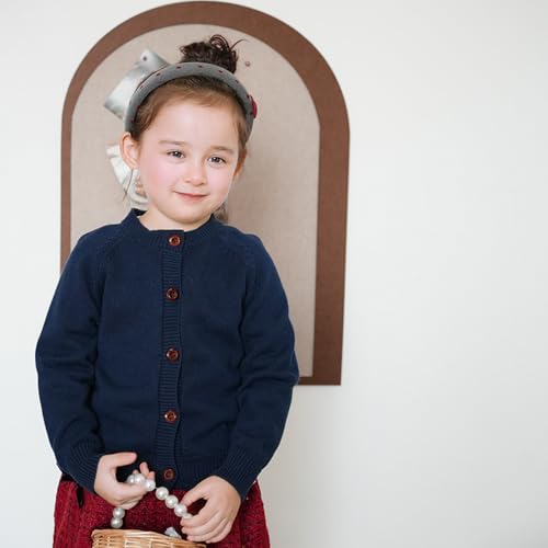 Toddler Knit Cardigan Little Boy Girl Button Up Sweater 18 Months - 12 Years3