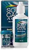 ✔ LIEFERUMFANG – 1 x Solocare Aqua Reise-Flasche 90ml sowie 1 x Kontaktlinsenbehälter.