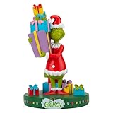 VFM e-Store - Grinch 3D Christmas Decoration Festive Gift Ornament Dr Seuss Xmas Theme Fun Design - 15cm X 10cm Green X 1