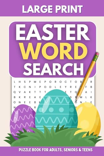 Easter Basket Essentials Activity Book: Word Search for Kids Ages 8-12, Tweens, and Teen Girls & Boys