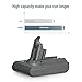 Dutyone 3500mAh Replacement Battery Compatible with V6 21.6V 595 650 770 880 DC59 DC58 DC61 DC62 DC72 DC74 Handheld Vacuum Cleaner