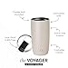 Simple Modern Travel Coffee Mug Tumbler with Flip Lid | Reusable Insulated Stainless Steel Cold Brew Iced Coffee Cup Thermos | Gifts for Women Men Him Her | Voyager Collection | 16oz | Almond Birch