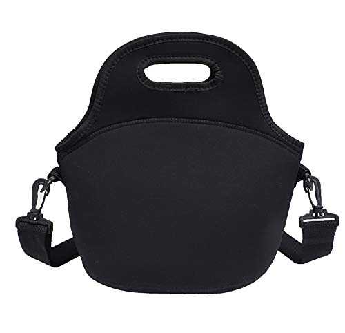 Lancheira Bolsa Térmica Neoprene - Preto, Ideal Produtos Ortopédi...