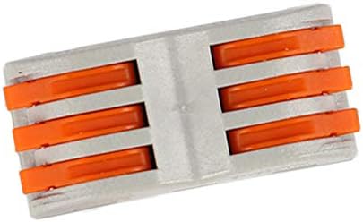10PCS SPL-3 Electrical Wiring Terminals Household Wire Connectors Fast Terminals for Connection of Wires Lamps and Lanterns