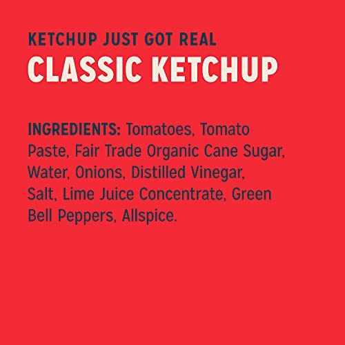 Sir Kensington's Classic Ketchup, Ketchup From Whole Tomatoes, No High Fructose Corn Syrup, Gluten Free, Certified Vegan, Non- Gmo Project Verified, Shelf-Stable, 20 Oz Pack Of 2 #TOP7