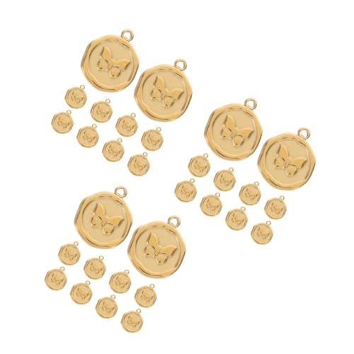 Pendentifs pour colliers pour femmes en acier inoxydable doré à offrir