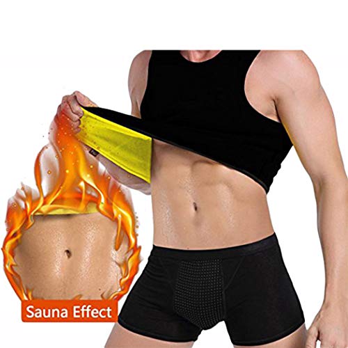 Corsé de control de barriga y faja para perder peso de neopreno para sudoración masculina 5