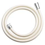 ガオナ これカモ シャワーホース 取替用 2.4ｍ(アダプター付 ほとんどのメーカーに対応 アイボリー) GA-FK033