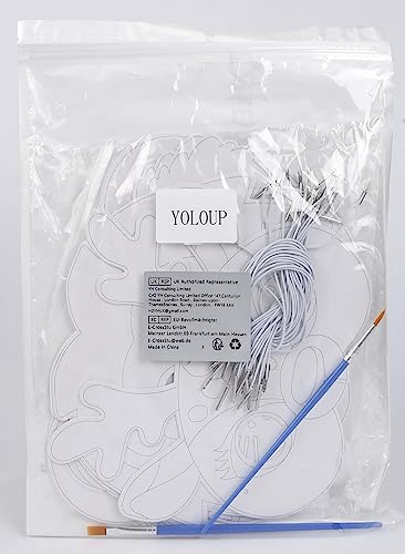 YOLOUP 24 Pezzi Maschere Animali per Bambini