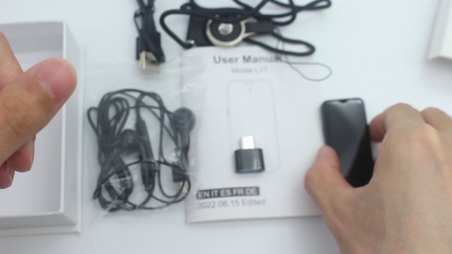Enregistreur Vocal Magnétique 64 Go Avec Réduction Bruit - USB-C Rechargeable