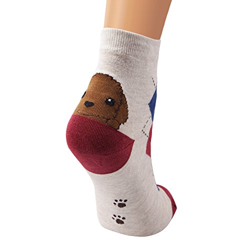 Image of Cute Animal Design Women's Socks Casual Cotton Crew Novelty Socks