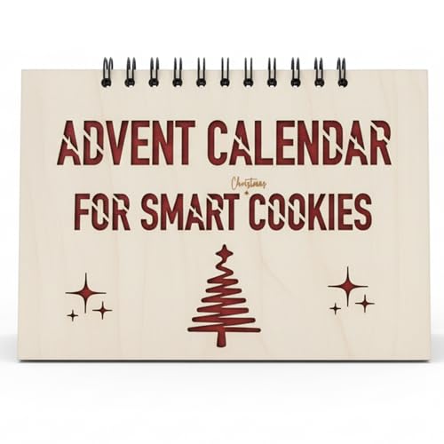 Logic Puzzles and Riddles Advent Calendar 2025 - Challenge Your Brain this Advent Good Advent Gift for Smart Cookies Dad Men Women Mum Family